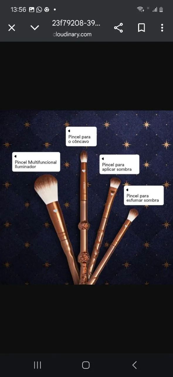 Kit de Pincéis para Maquiagem Harry Potter  - Foto 2