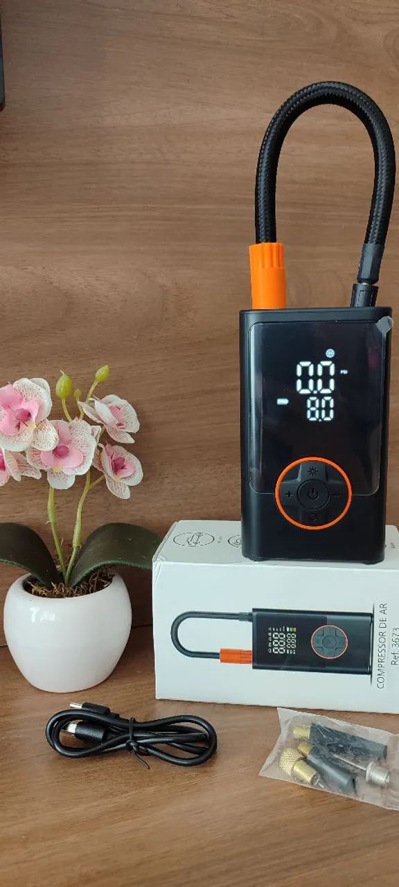 Mini compressor de ar portátil 