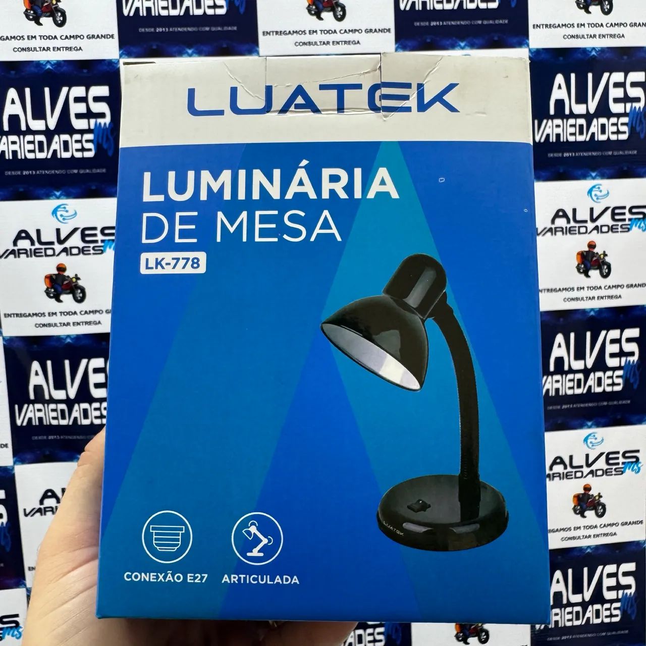 Luminária de mesa soquete padrão e27