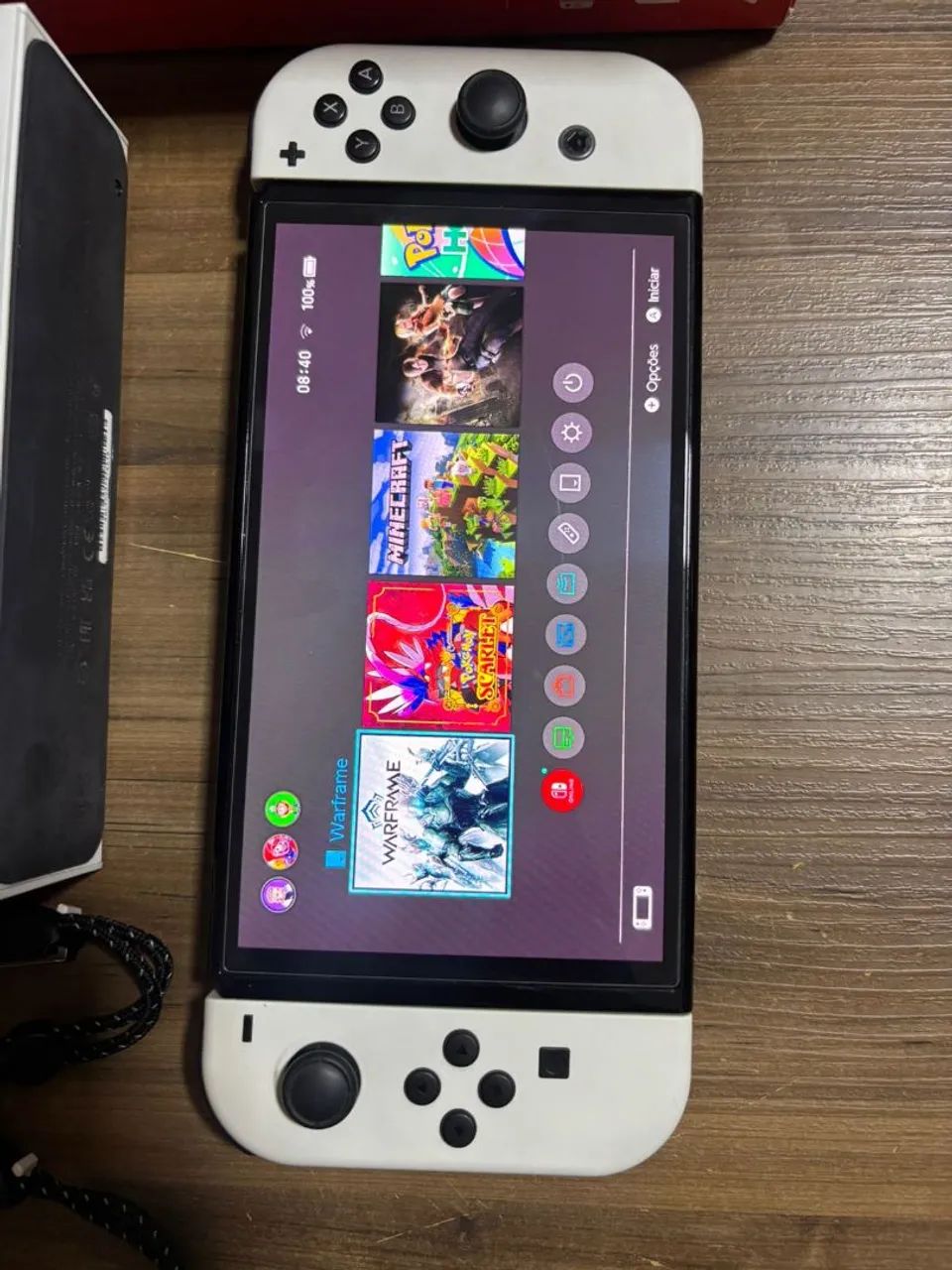 Nintendo Switch Console Branco Oled