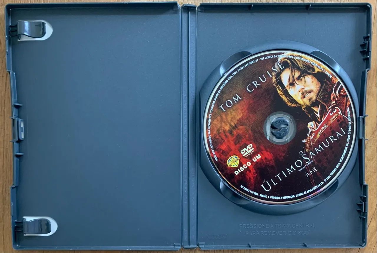 DVD O ULTIMO SAMURAI - CDs, DVDs etc - Parque dos Cafezais IV