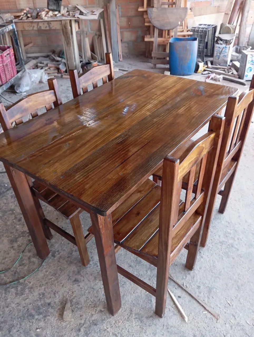 Mesa de Jantar em Madeira - Foto 2