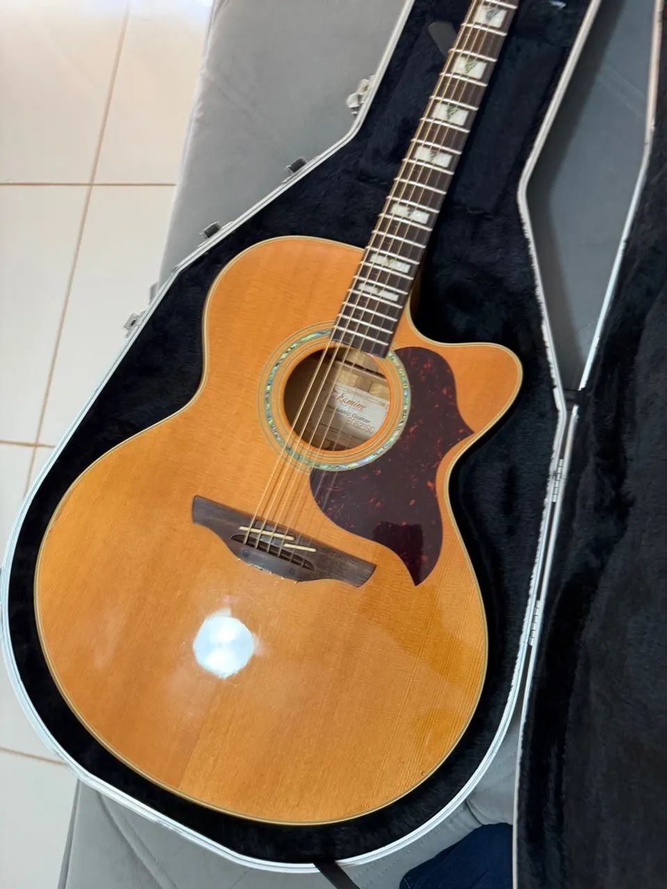 Violão Takamine EG523SC - Trastes Inox - Case Gator - Foto 3