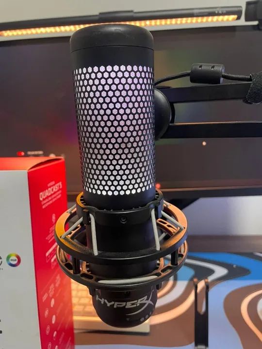 KIT Hyperx Quadcast S + Suporte articulado  - Foto 6