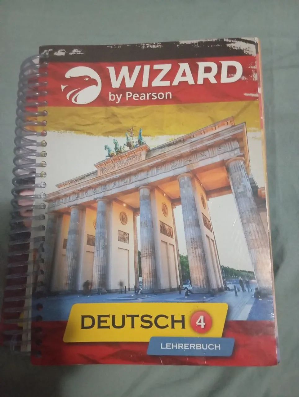 Material didático  alemão 4 professor Wizard Pearson 
