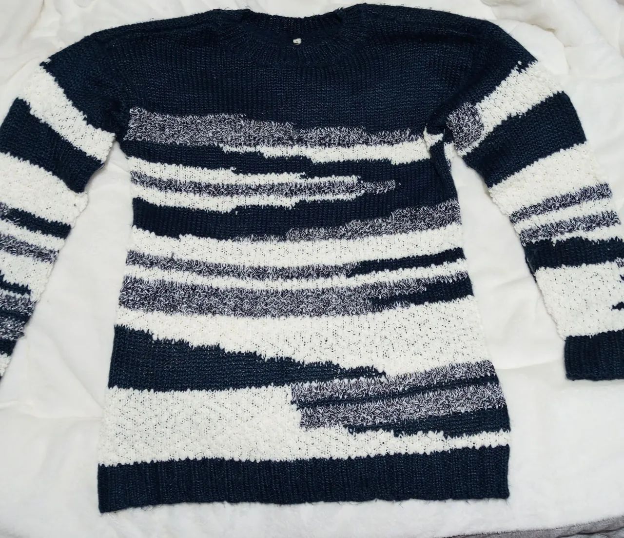 Blusa de lá feminina  - Foto 4