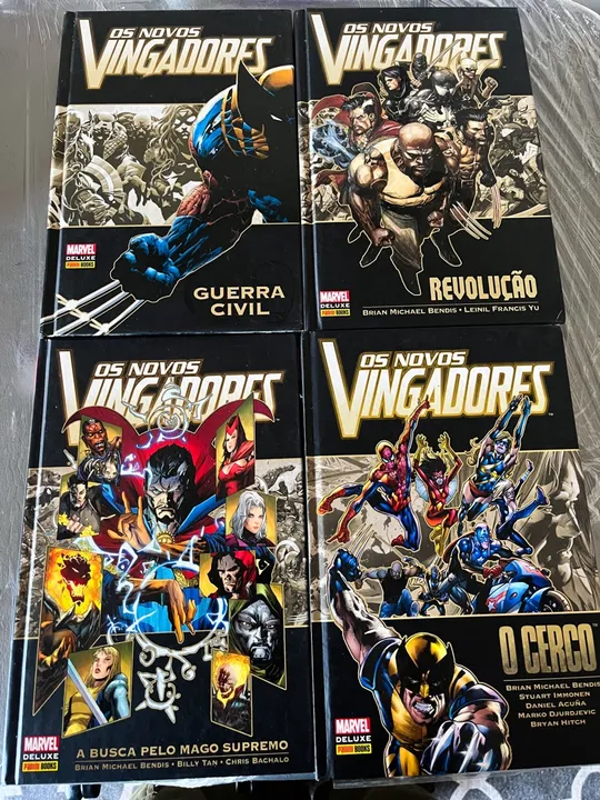 Os Novos Vingadores - Edições Deluxe