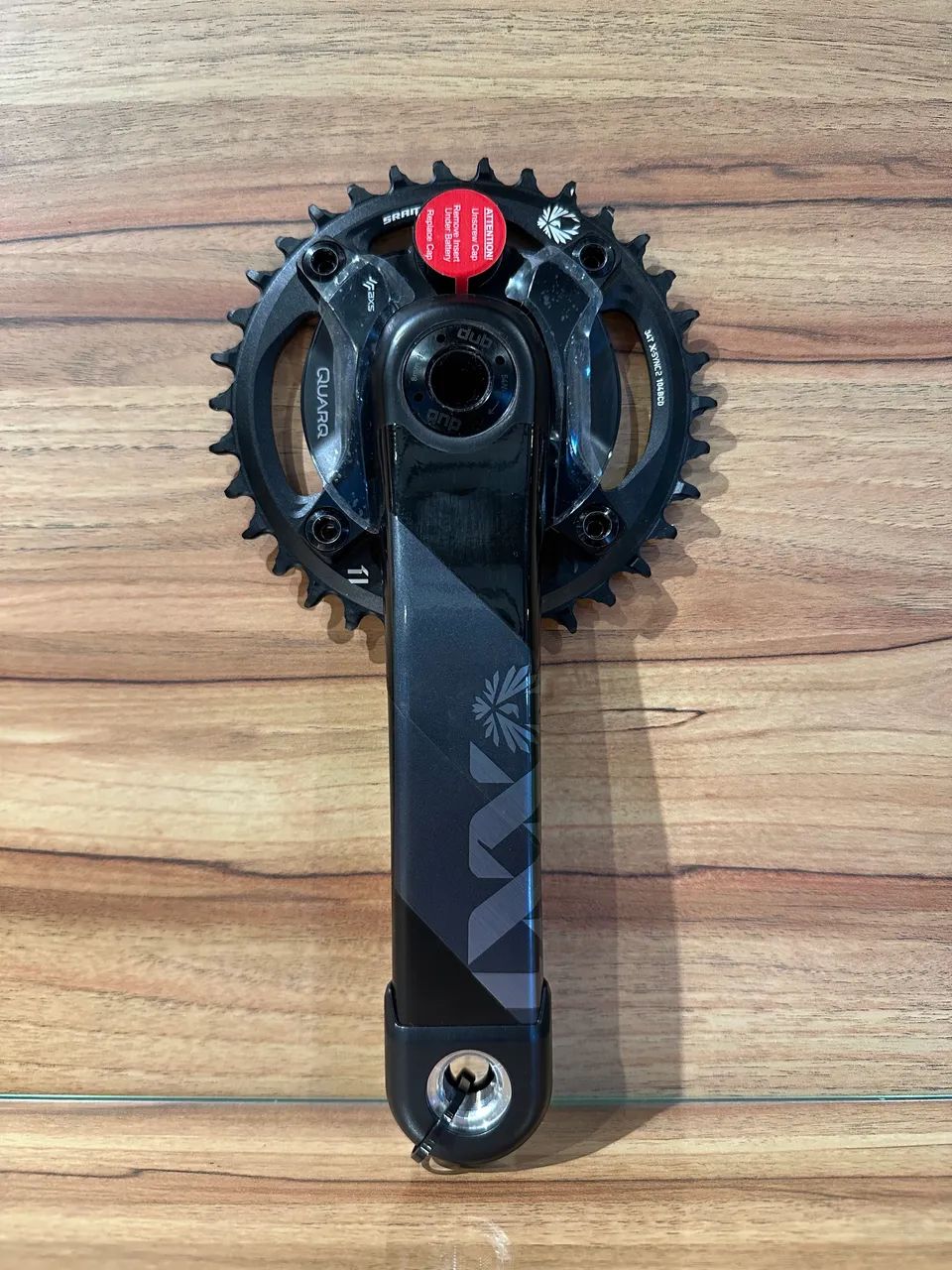 Pedivela Sram XX1 com potência Quarq - Foto 4