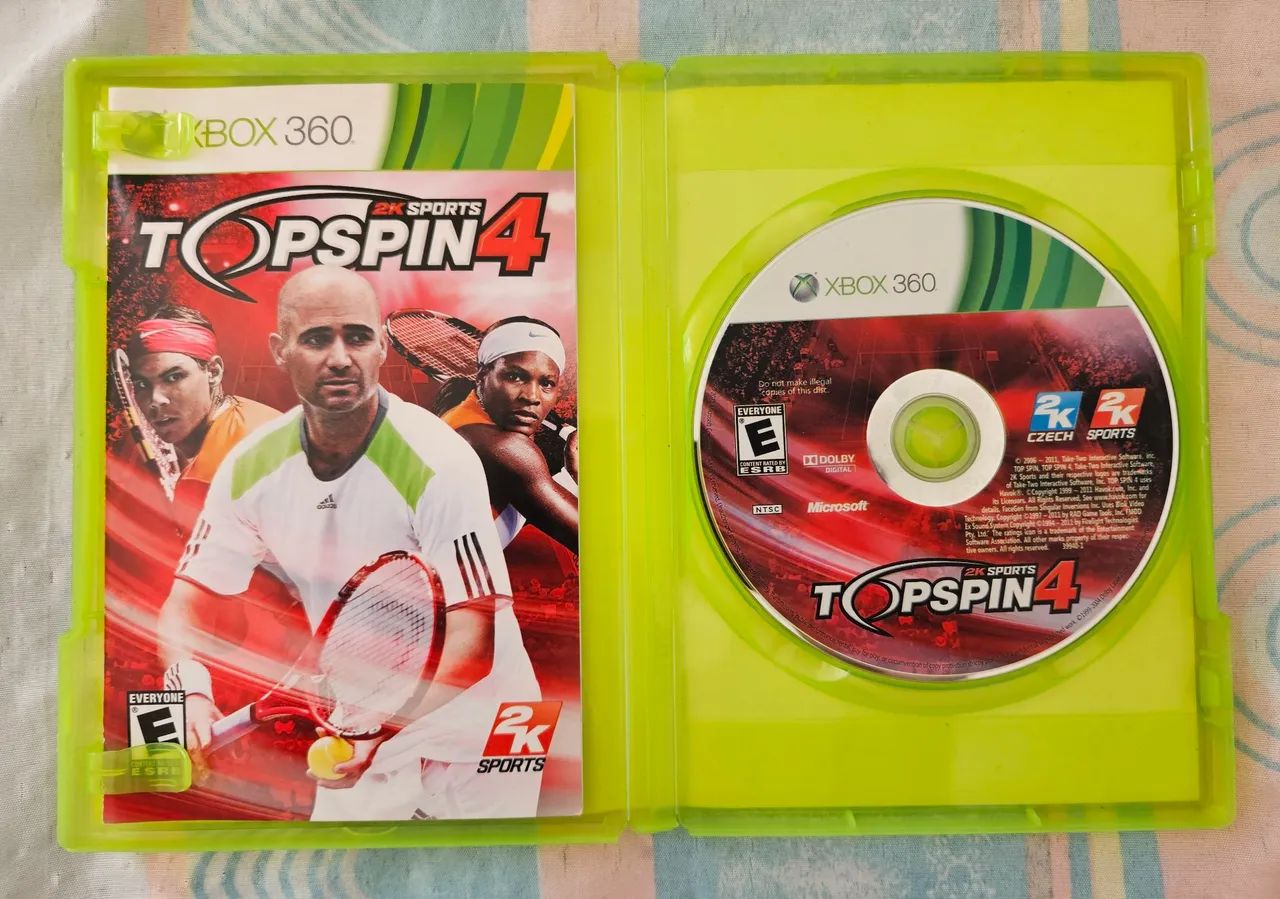 Top Spin 4 Xbox 360 jogo original - Foto 2
