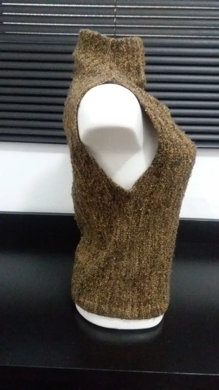 Blusa de lã marrom C&A P - Foto 2