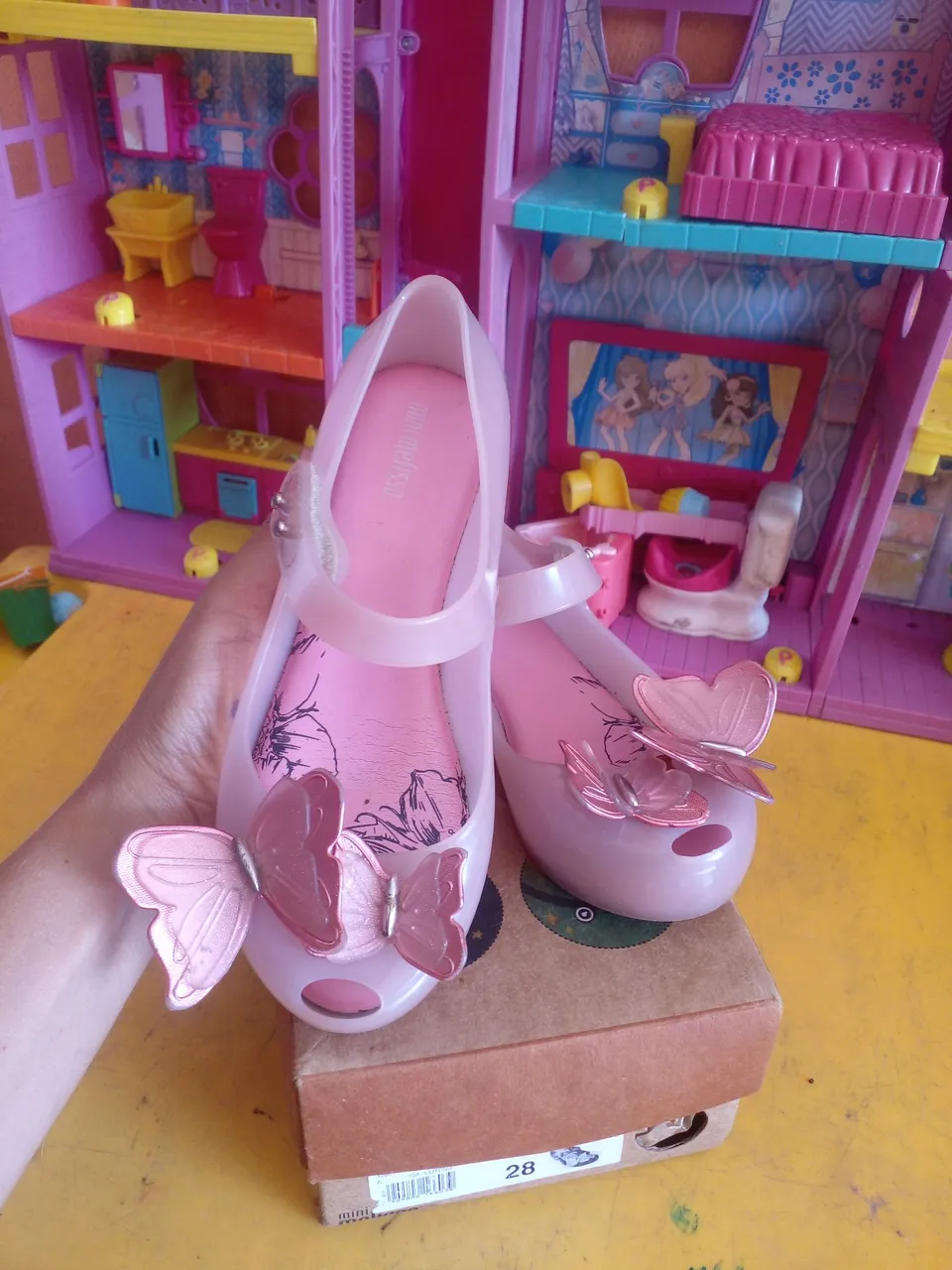 Mini melissa semi nova