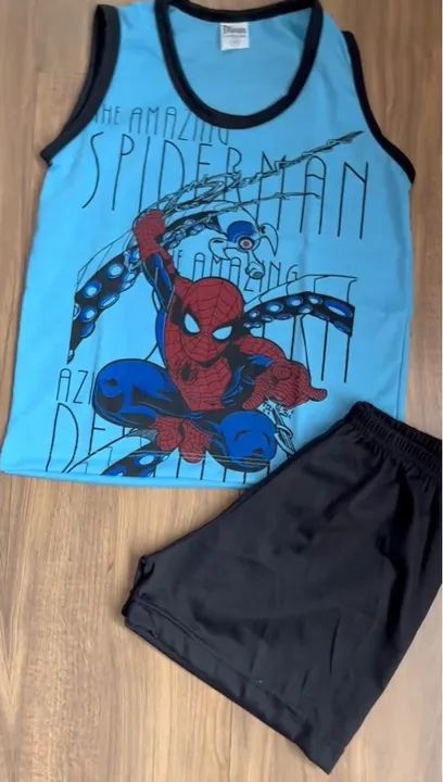 Pijama infantil homem aranha e outros - Foto 5