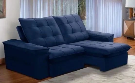Sofá retrátil 2,50 mega conforto  - Foto 4
