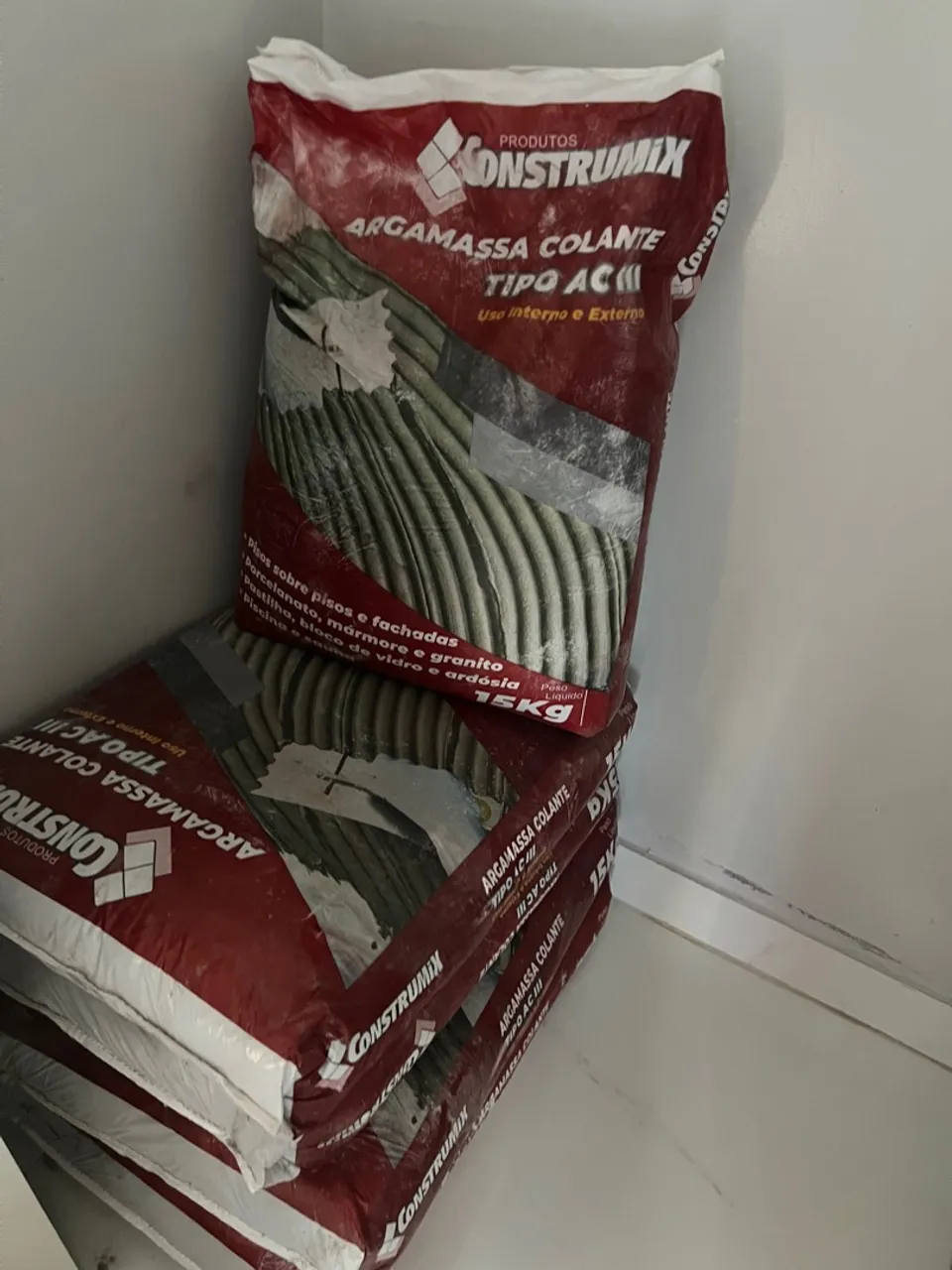 Argamassa Colante Tipo ACIII Construmix 15Kg