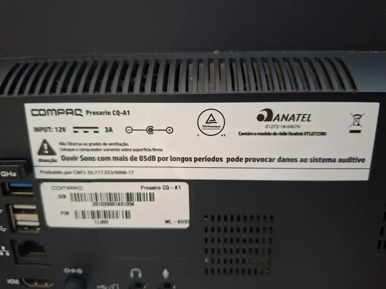 Vendo Computador Compaq All in one - Foto 4