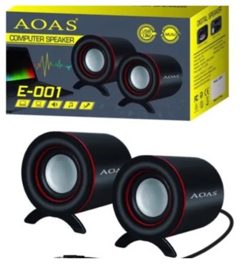 Caixa de Som Mini Subwoofer Aoas E-001 para Computador e Notebook  - Foto 2