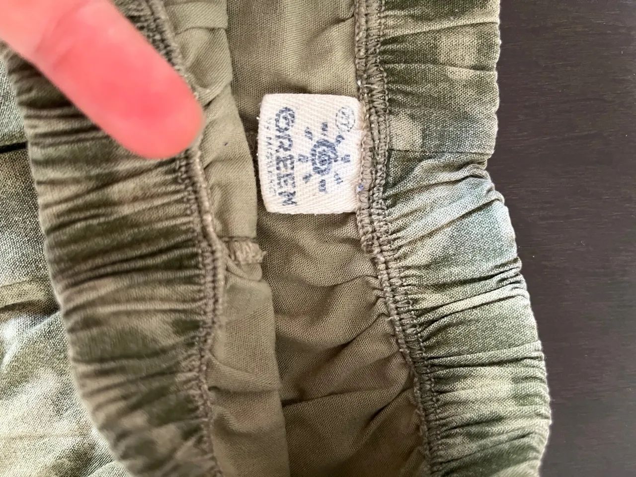 Shorts de bebê - Green 