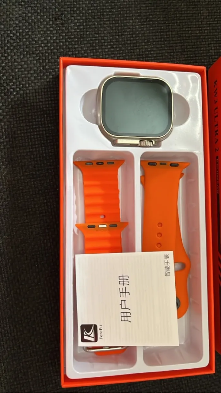 Smartwatch KW3 Ultra 2 , Faz Chamadas, calculadora , monitor de atividade física