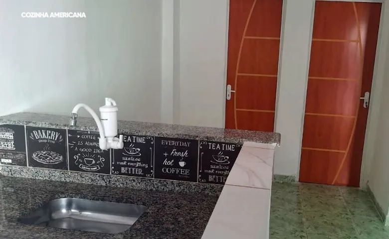 Alugo ótima casa - 1 Quarto, Sala, cozinha, banheiro, área de serviço e varanda - Foto 4
