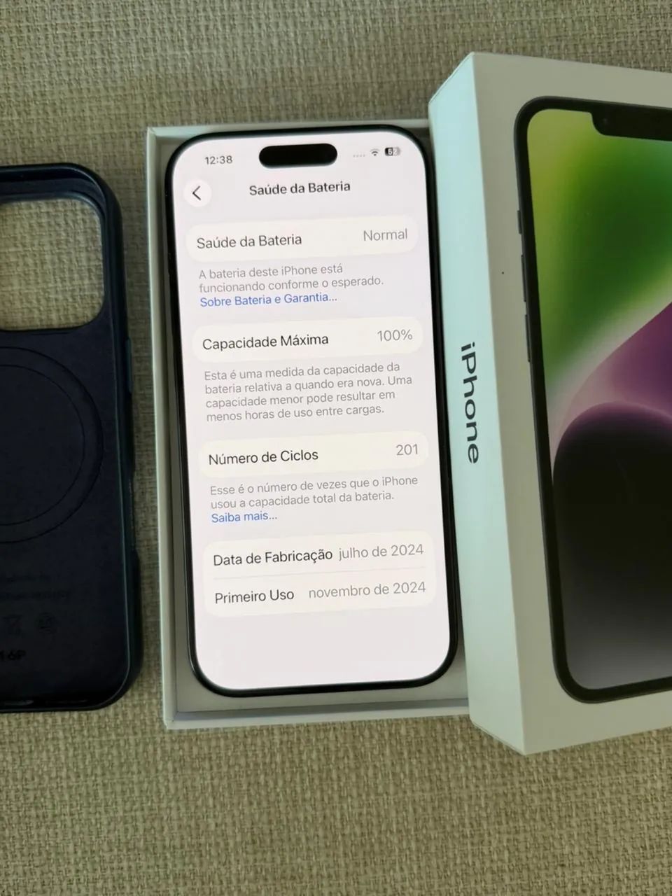 iPhone 16 pro 128gb bateria 100% - Celulares e Smartphones - Ponta