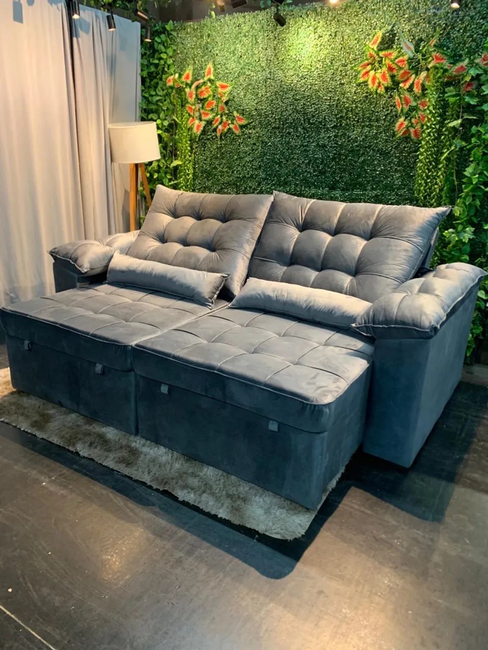 Sofá Modular Confortável com Assentos Retráteis - Foto 2
