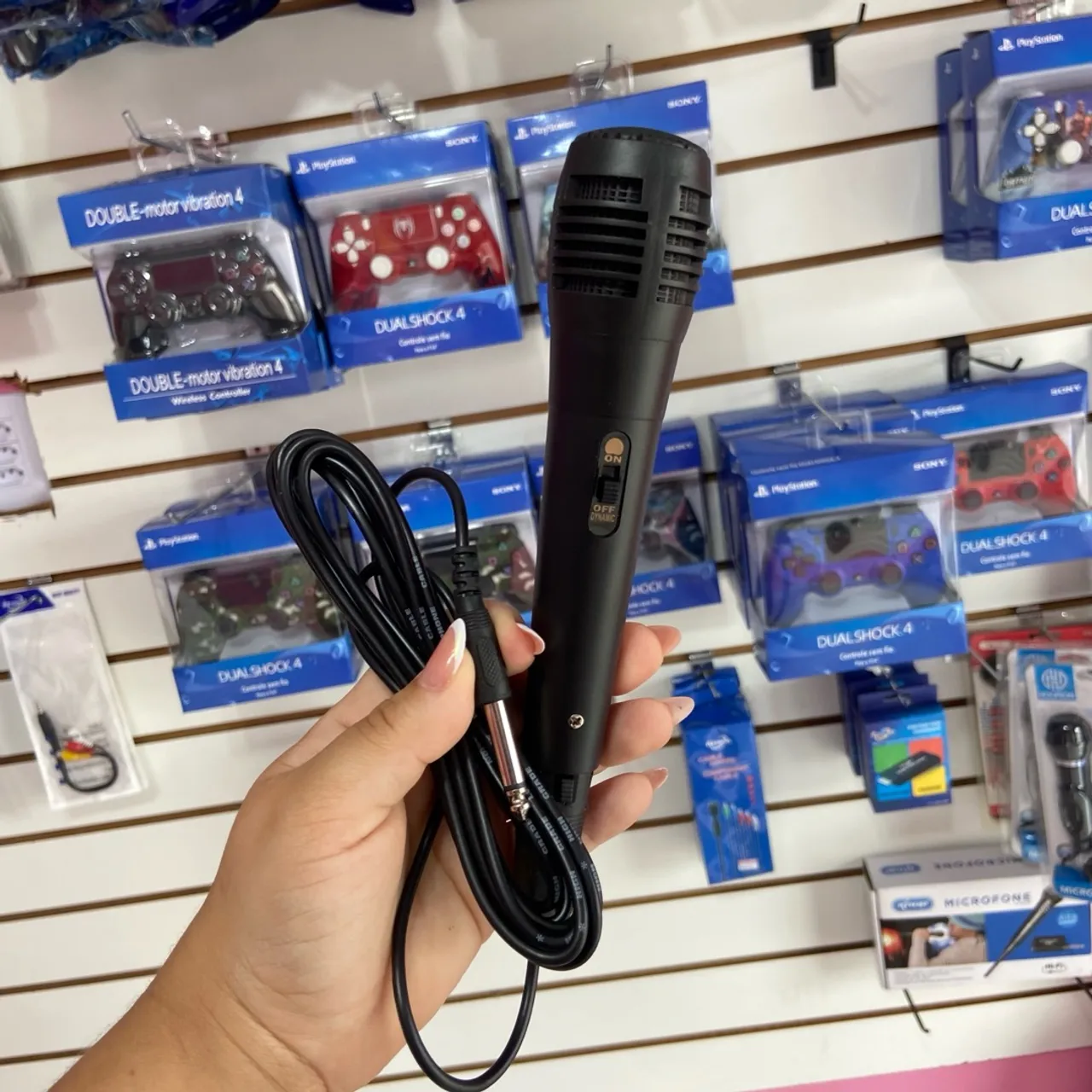 Microfone para caixinha