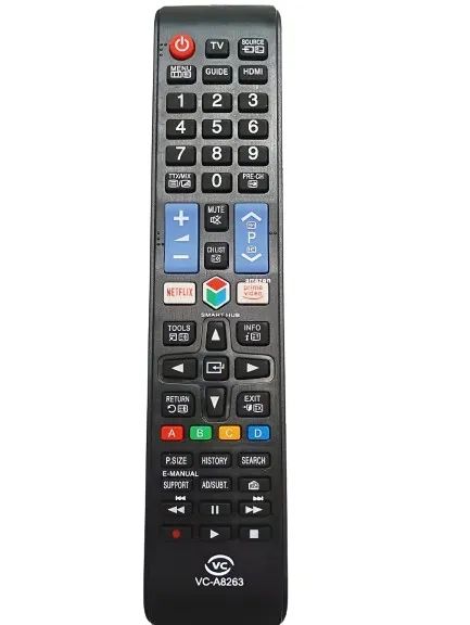 Controle Tv Samsung Smart Botão Netflix Prime Vídeo Vc-A8263 