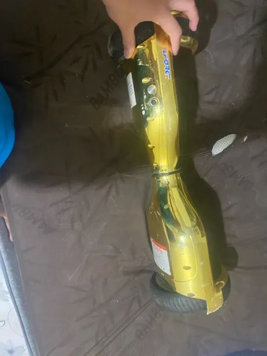 Hoverboard dourado  - Foto 3