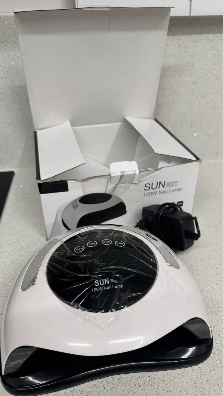 Cabine de Lâmpada UV/LED SUN BQ5T - 120W para Unhas de Gel - Foto 2