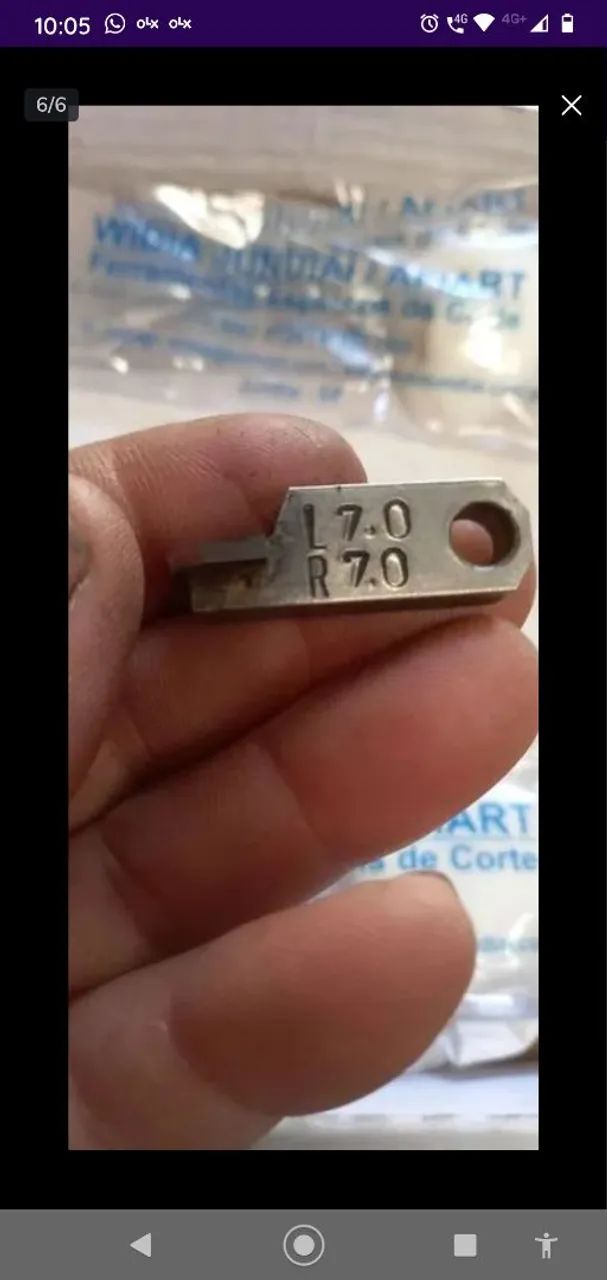 Ferramentas de corte para torno.80 reais cada. - Foto 5