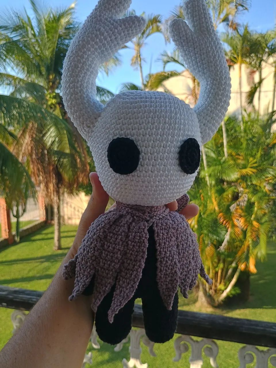 amigurumi Hollow Knight 35cm  - Foto 3