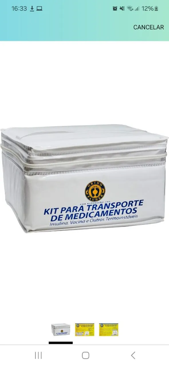 Kit para transporte de medicamentos - Orthopauer