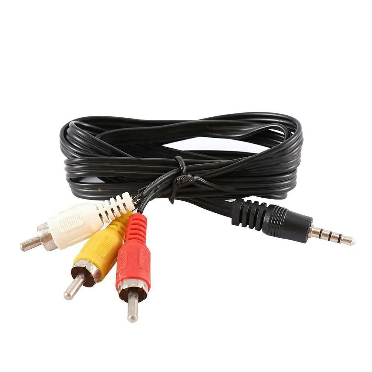 Cabo P2 para 3 RCA - Áudio e Vídeo