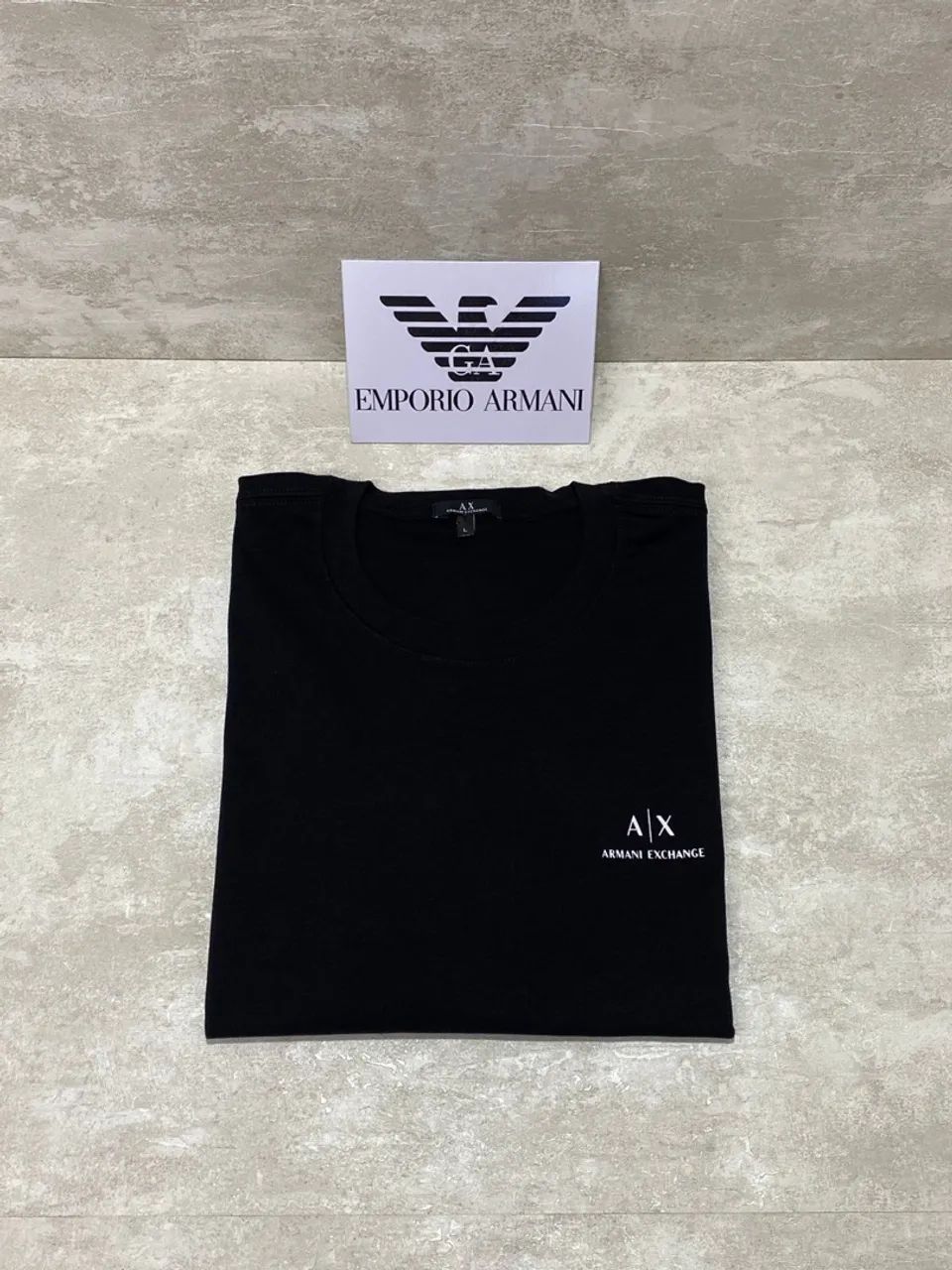 Camiseta Importada Armani Exchange AX Básica - Foto 2