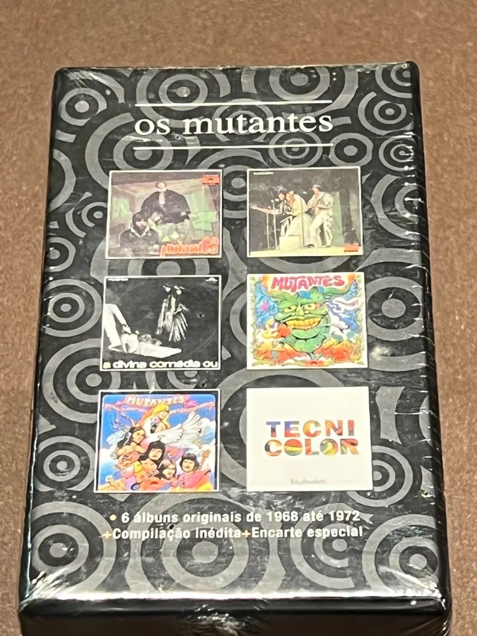 Box 7 CDs Mutantes - lacrado de fábrica, raridade - CDs, DVDs etc