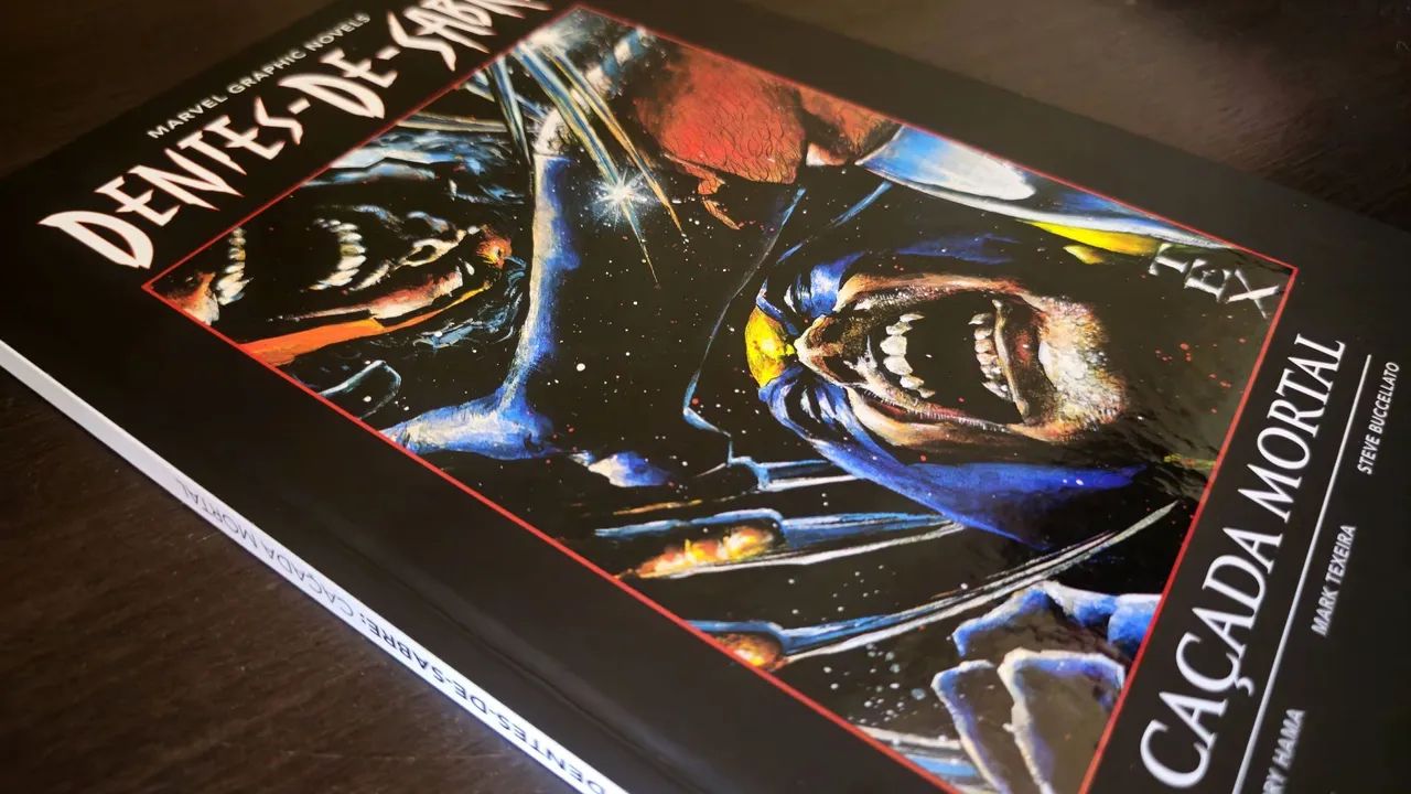 Dentes-de-Sabre - Caçada Mortal - Marvel - HQ Panini - Foto 3