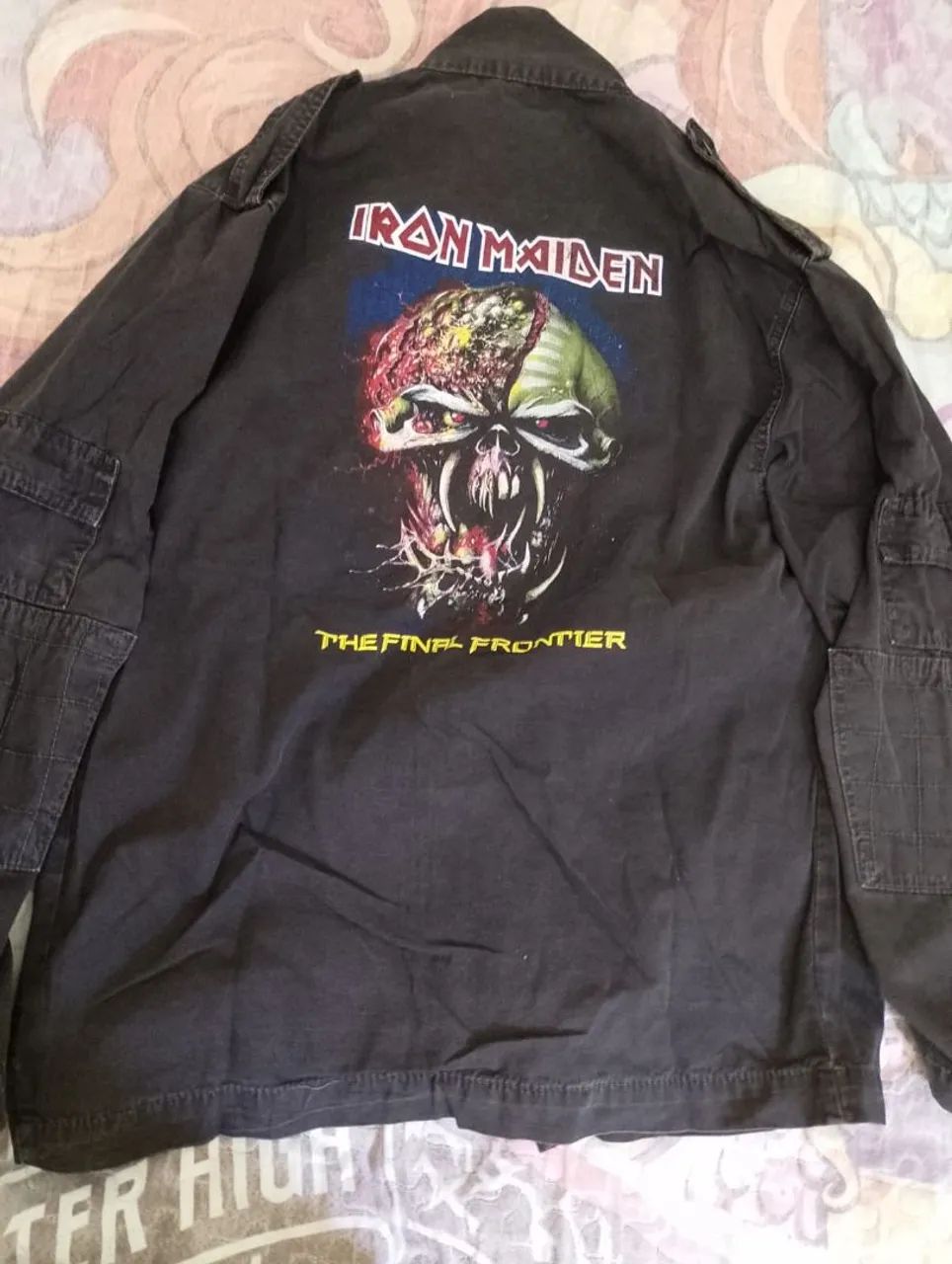 Jaqueta iron maiden the final frontier  - Foto 2