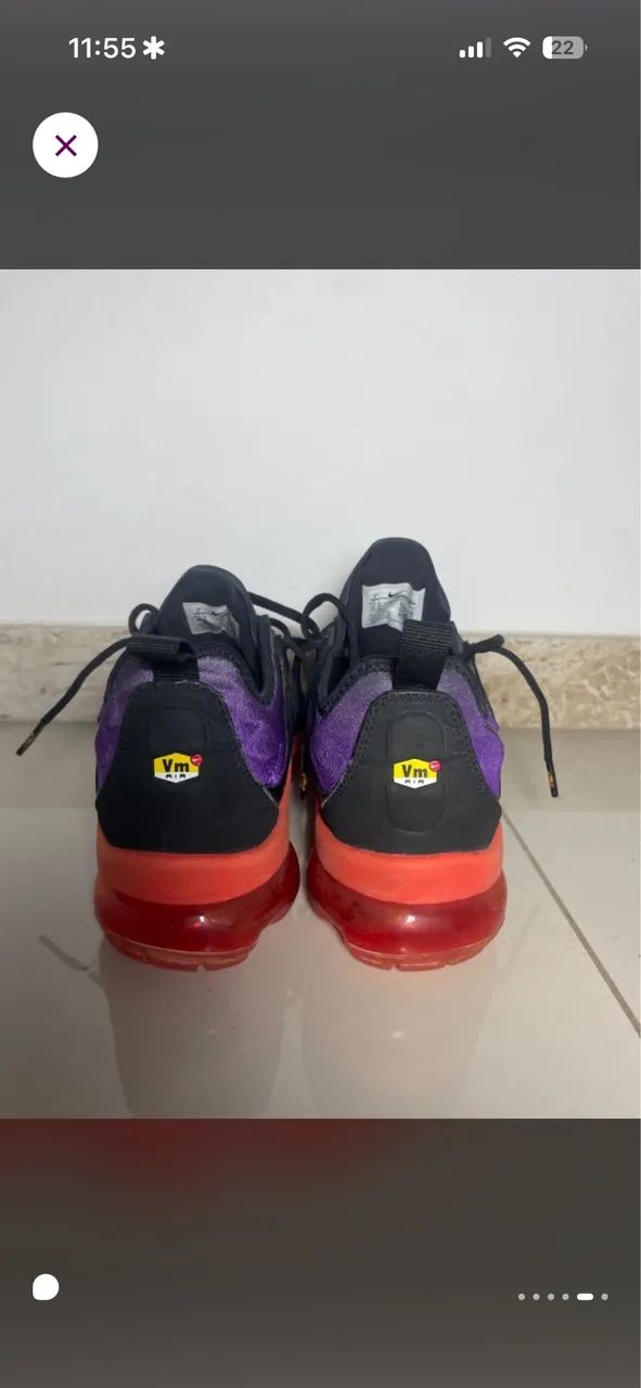 Nike Vapormax Plus Voltage Purple - Foto 5