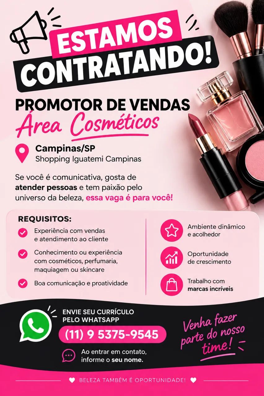 Estamos contratando 