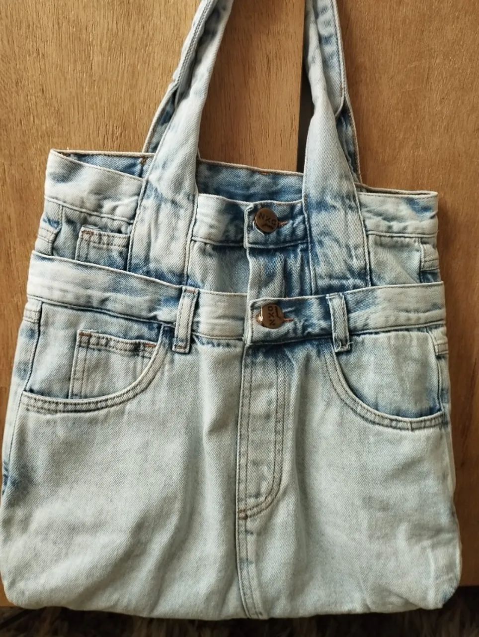 Bolsa de ombro Jeans Clarinho - Foto 4
