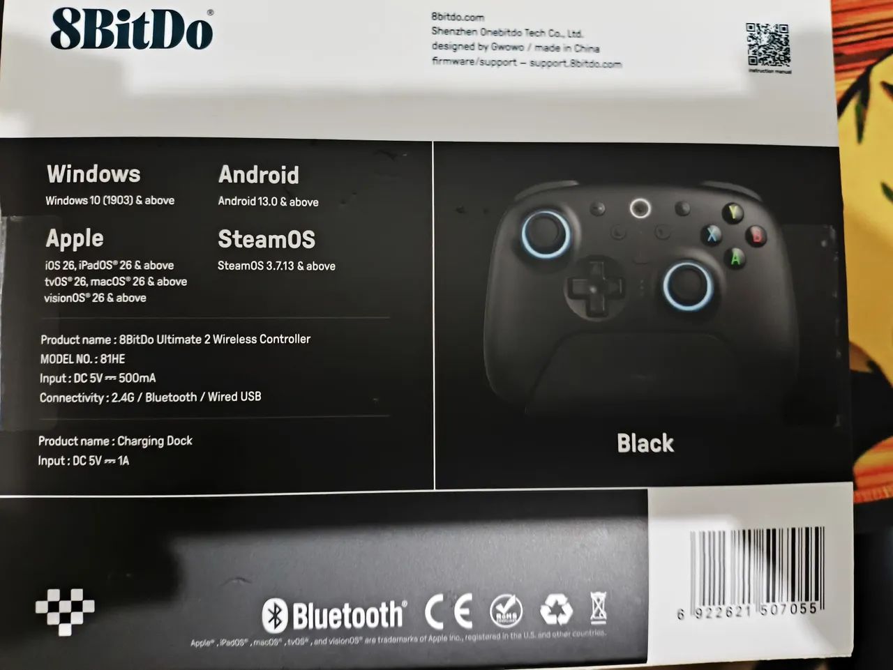 8BitDo Ultimate 2 Wireless Controller - Foto 2