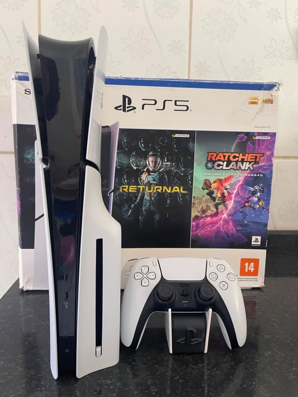 Ps5 Slim Com Leitor ( aceito cartão )  - Foto 2
