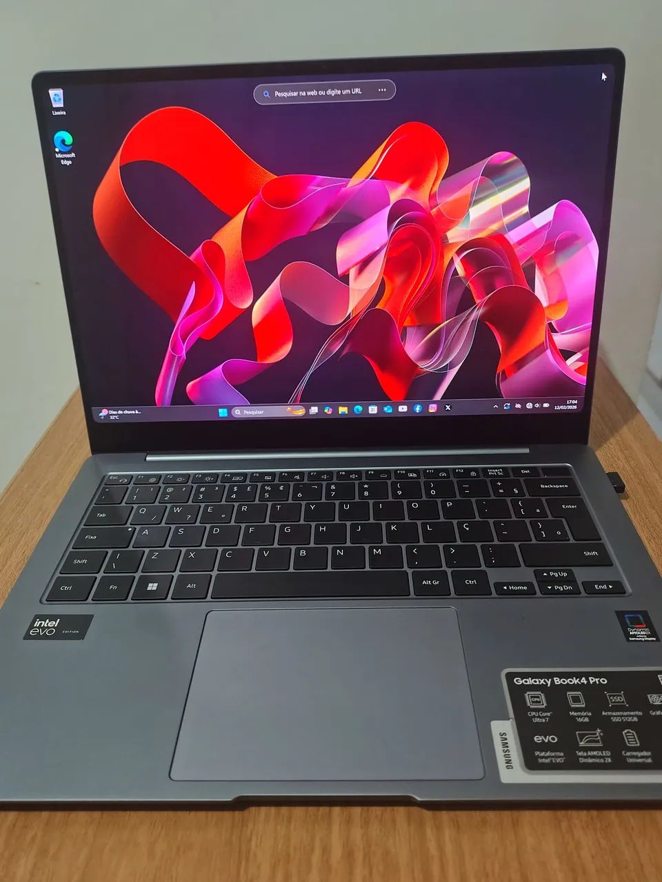 Vende-se notebook Samsung Galaxy 4 PRO  - Foto 2