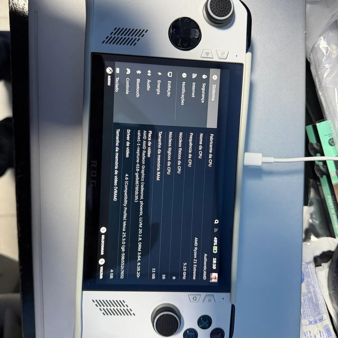 Asus Rog Ally Z1 Extreme 2TB  - Foto 5