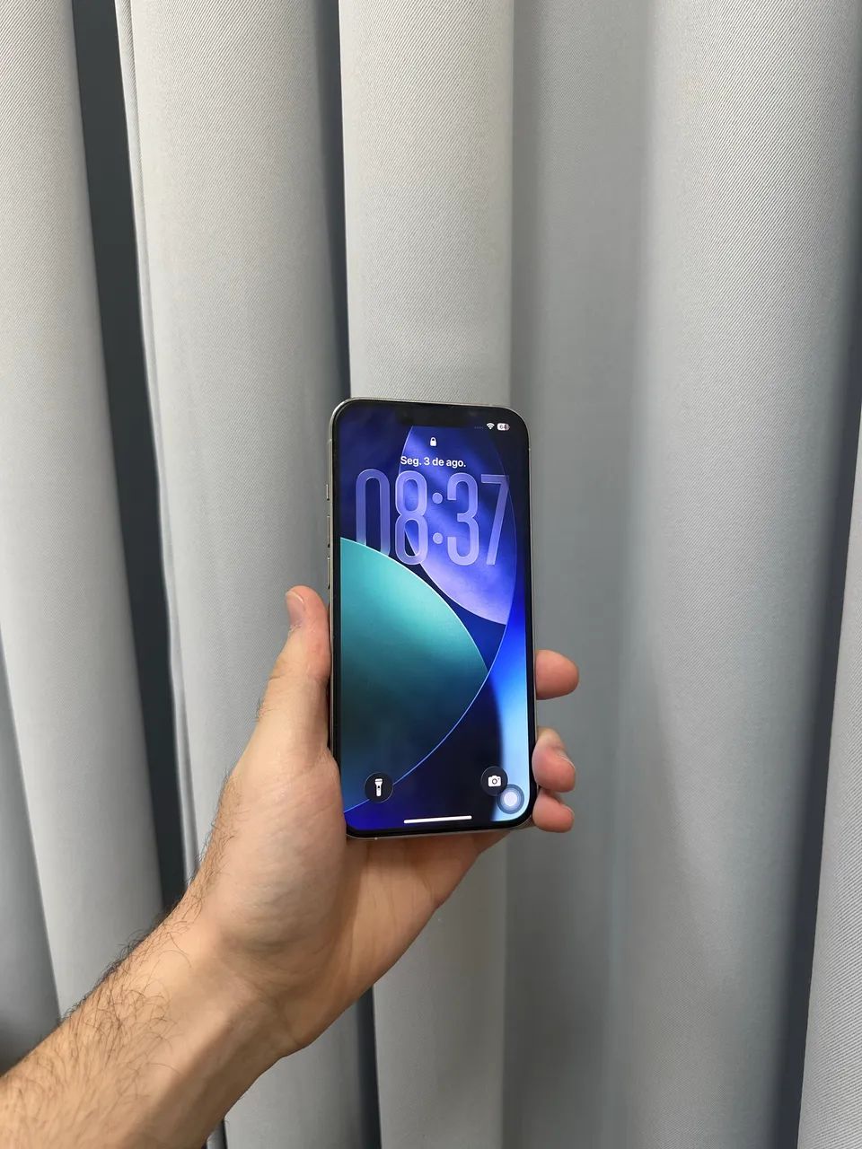 iPhone 13 Pro 128GB Branco - 74% de saúde da bateria  - Foto 4