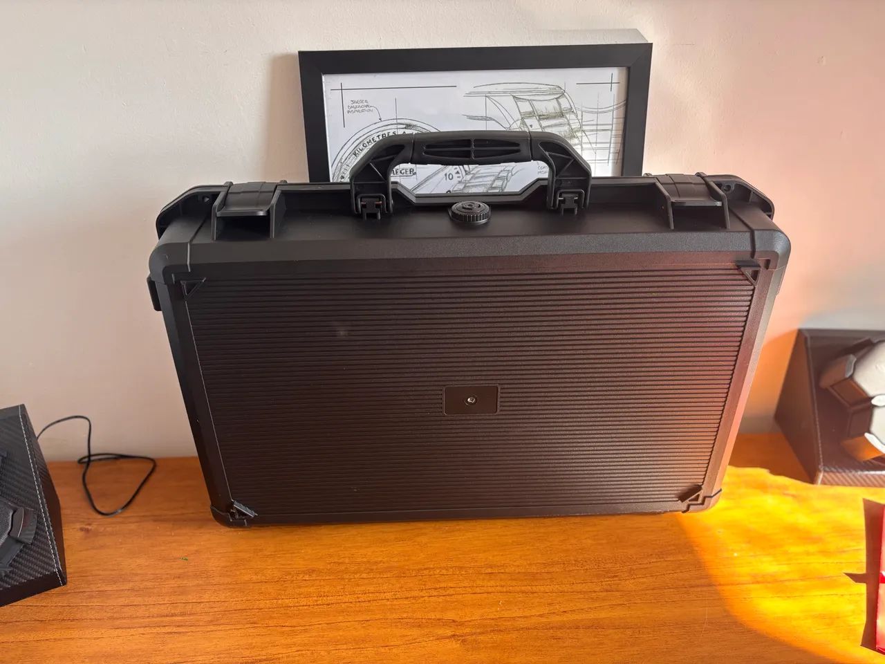 Maleta Hard Case para 24 Relógios - Nova, Nunca Usada - Foto 3