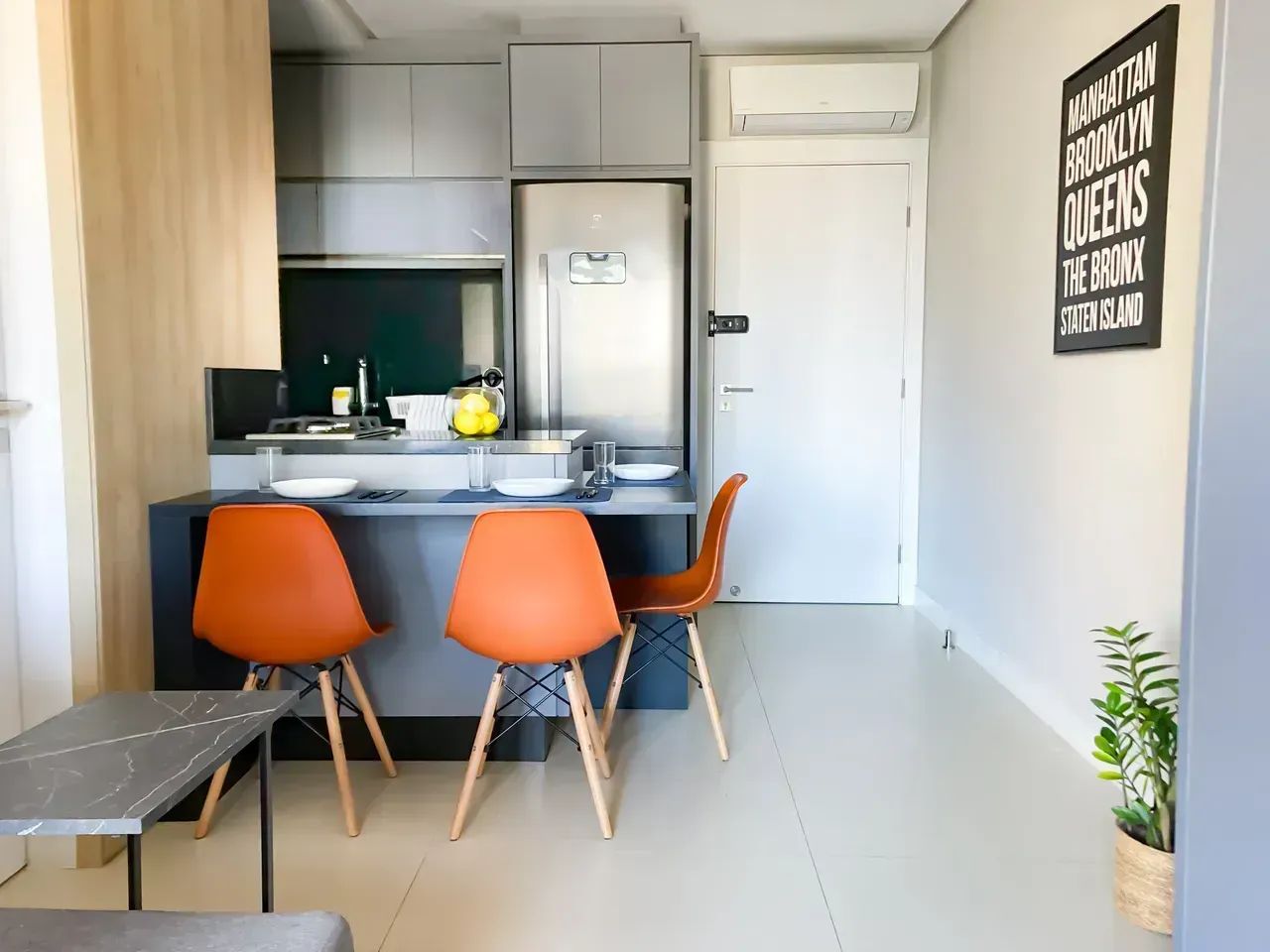 Studio 100% mobiliado com área externa no Jardim Milano  Centro de Florianópolis - Foto 4