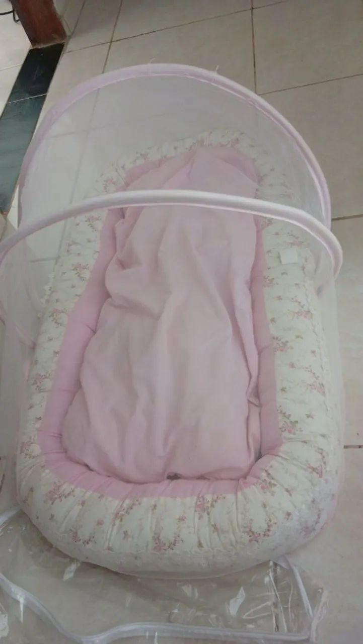Ninho com mosqueteiro para bebê 