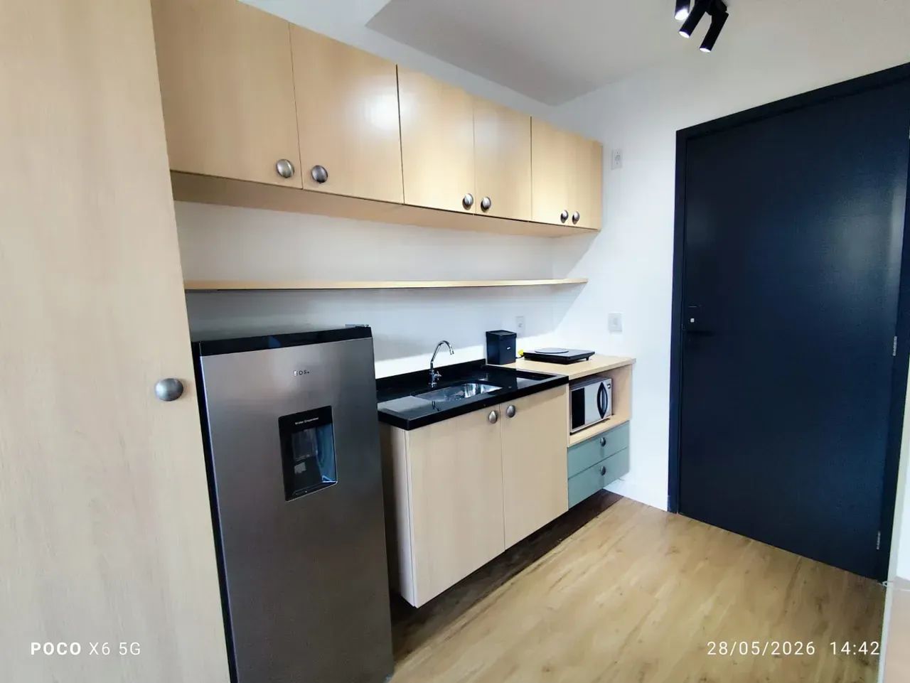 Studio para locação prox. ao metro Mobiliado 24 m² - Foto 5