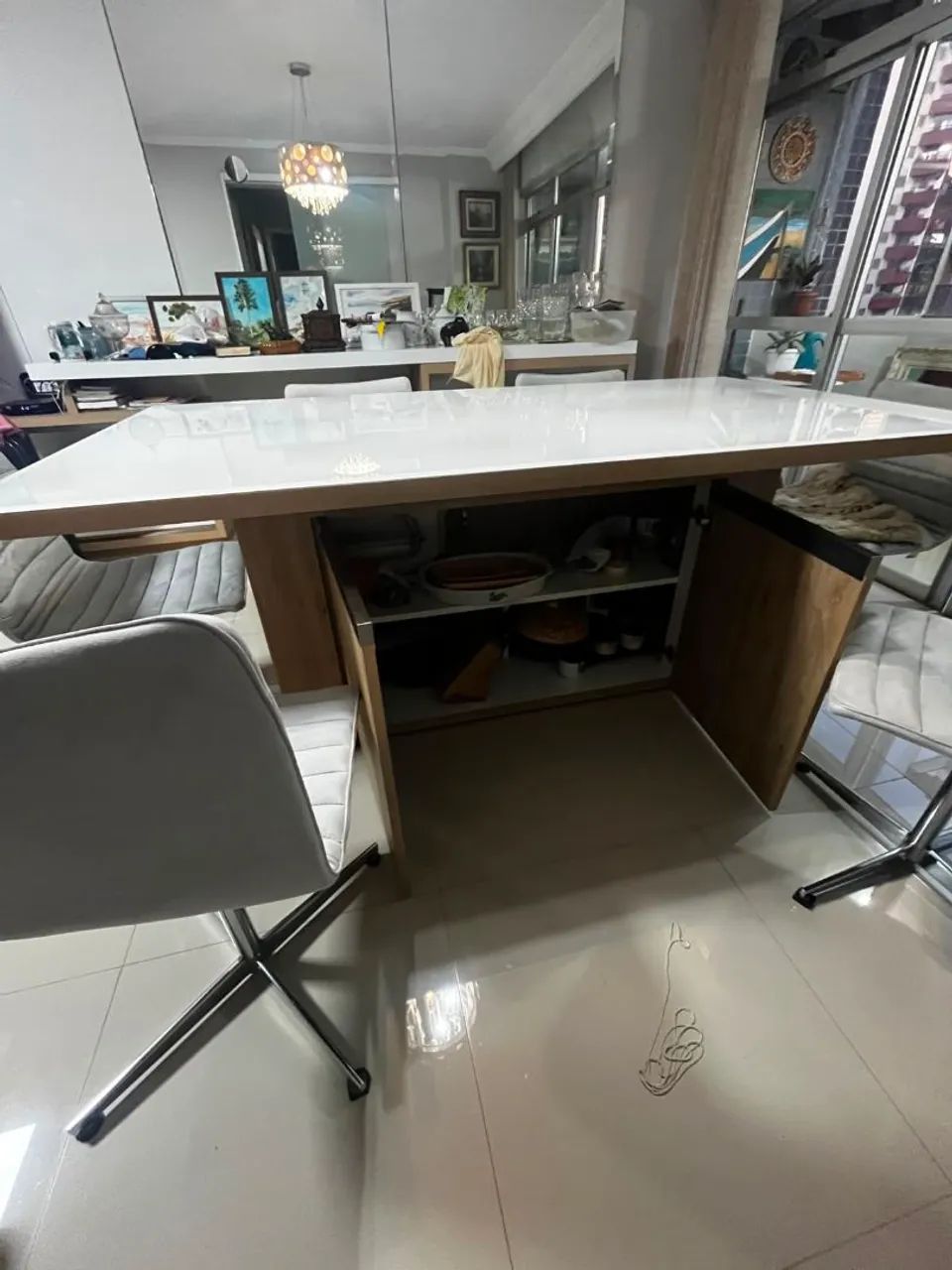 Mesa de Jantar 6 cadeiras - Foto 5